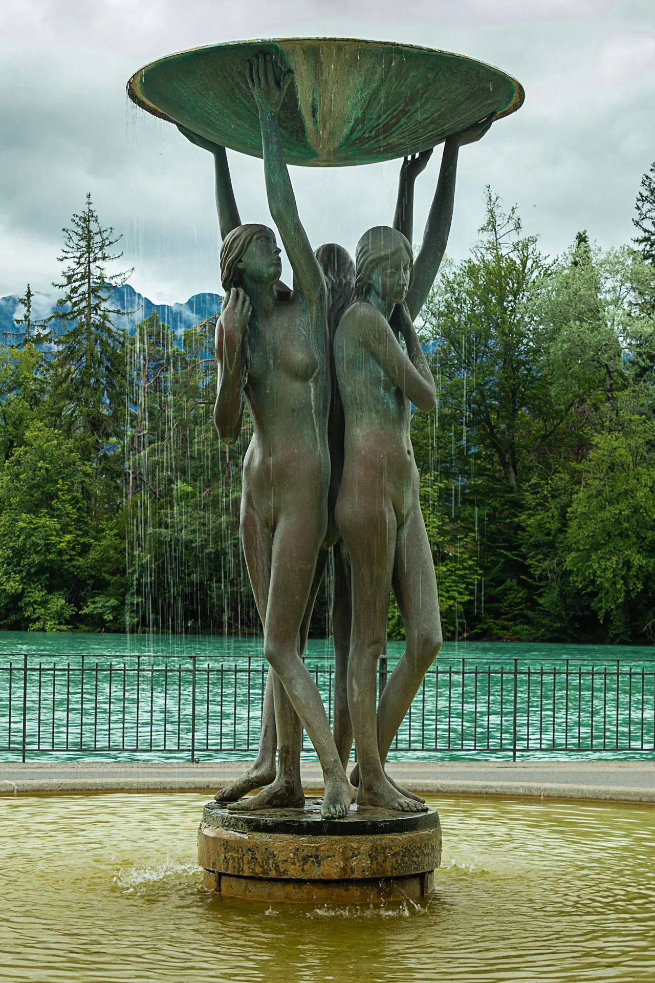 Der Grazien-Brunnen