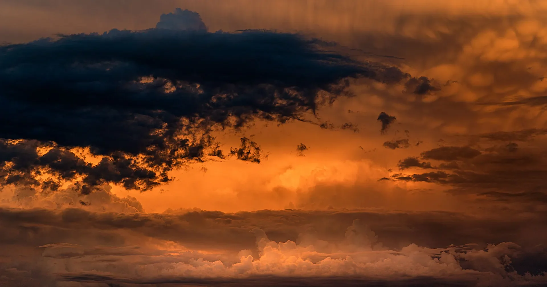 Mitten in der Gewitterküche