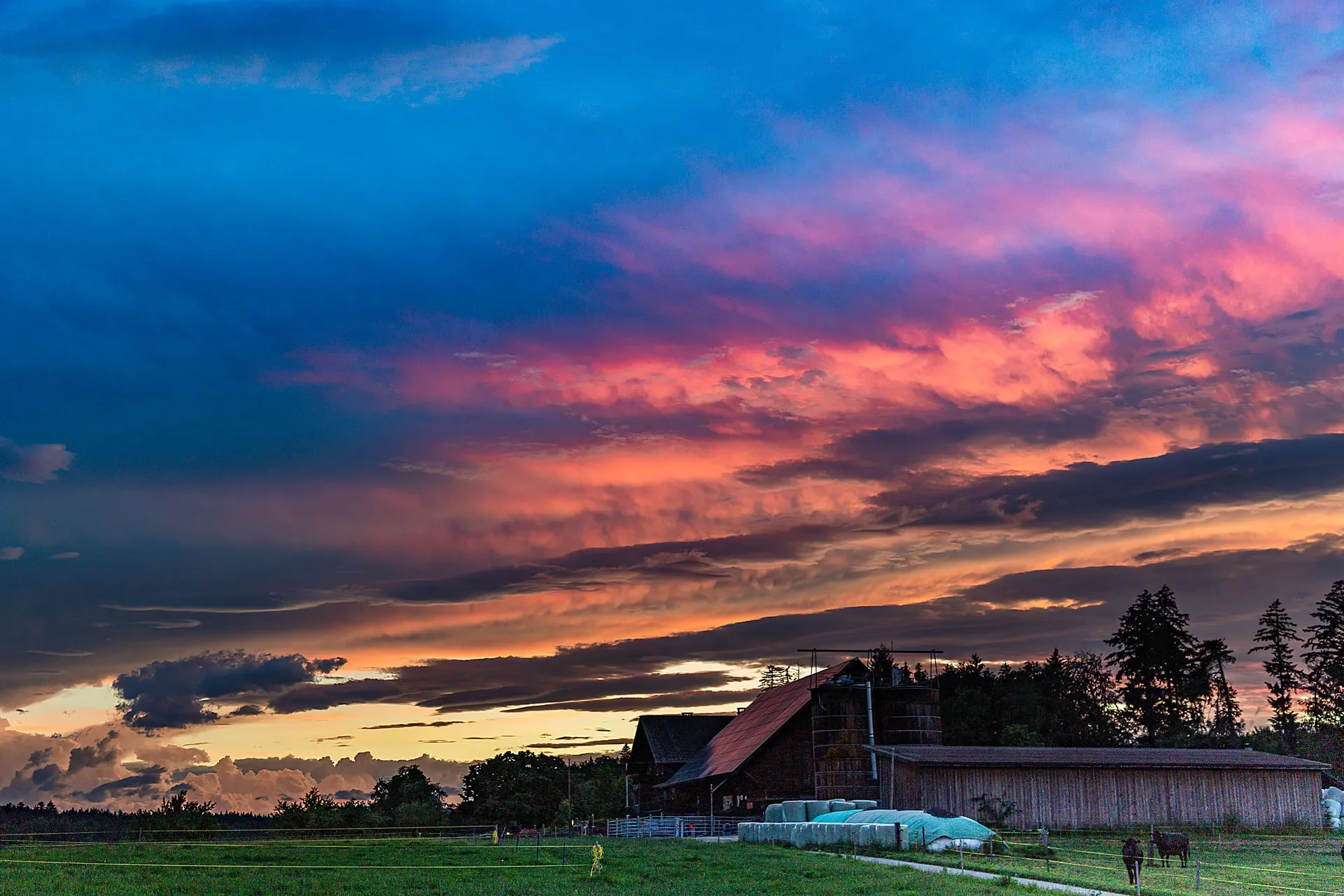 Gewitter Farbspektakel
